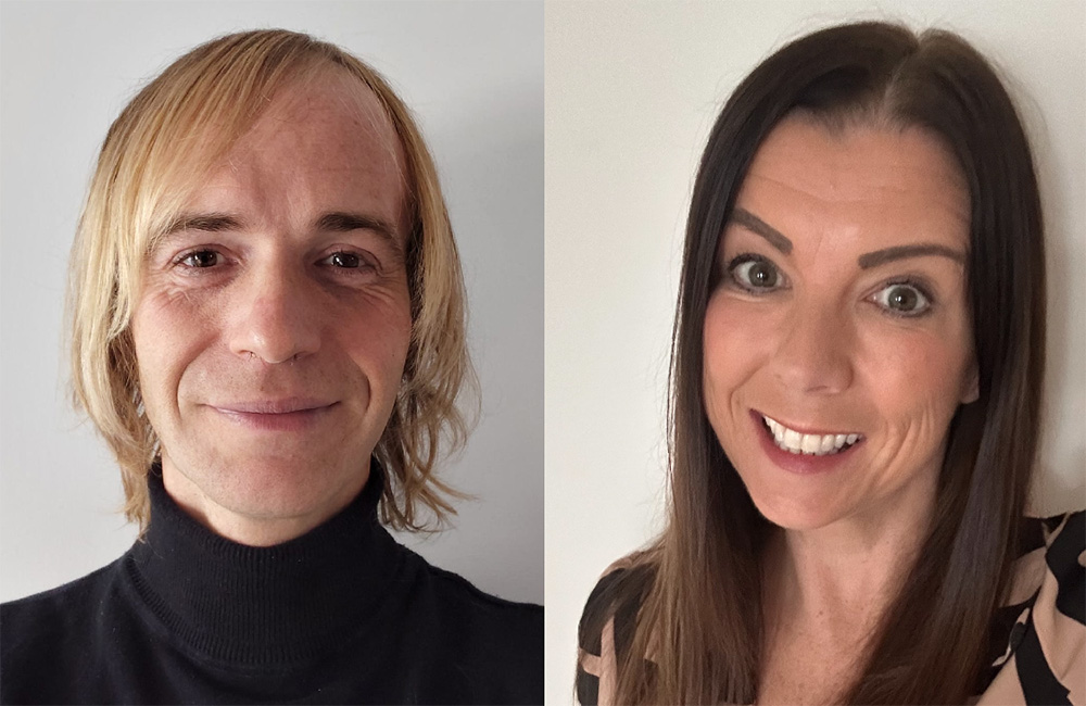 A picture of a man and a woman.